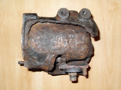 with the bottom water pipe fitting removed you'll often find encrusted rust. this acts like a restriction and shouldn't be there.