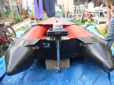 featherweight looks like a good match for the dinghy. Must have a closer look at some of the seams though!